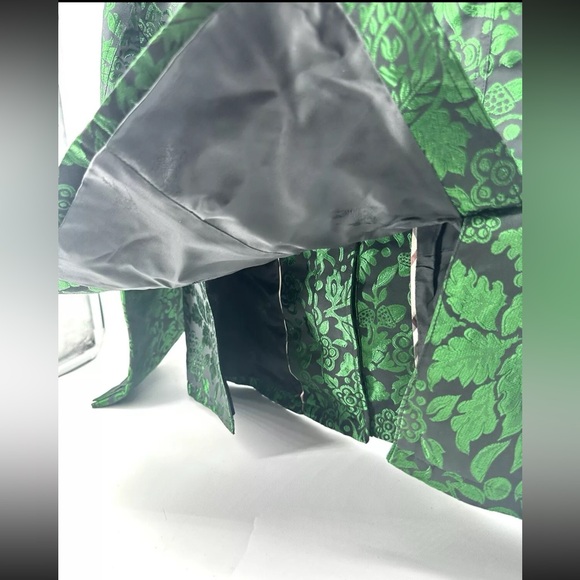 Burberry Embossed Blazer Jacket Royal Emerald Green Large - Picture 6 of 16